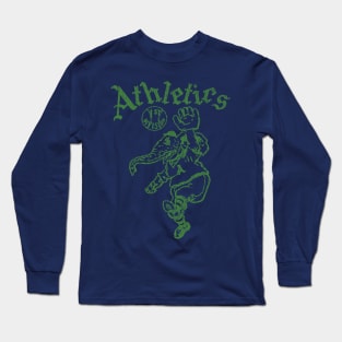 Oakland A's Vintage Long Sleeve T-Shirt